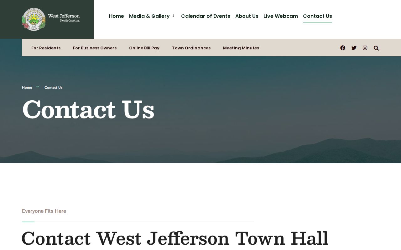 West Jefferson criminal records contact page for police requests